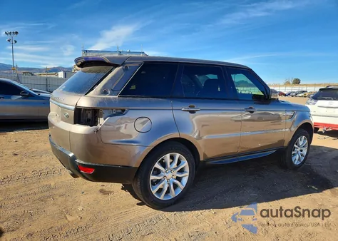 2015 Land Rover Range Rover Sport Hse from USA, damaged, VIN SALWR2VF4FA615610